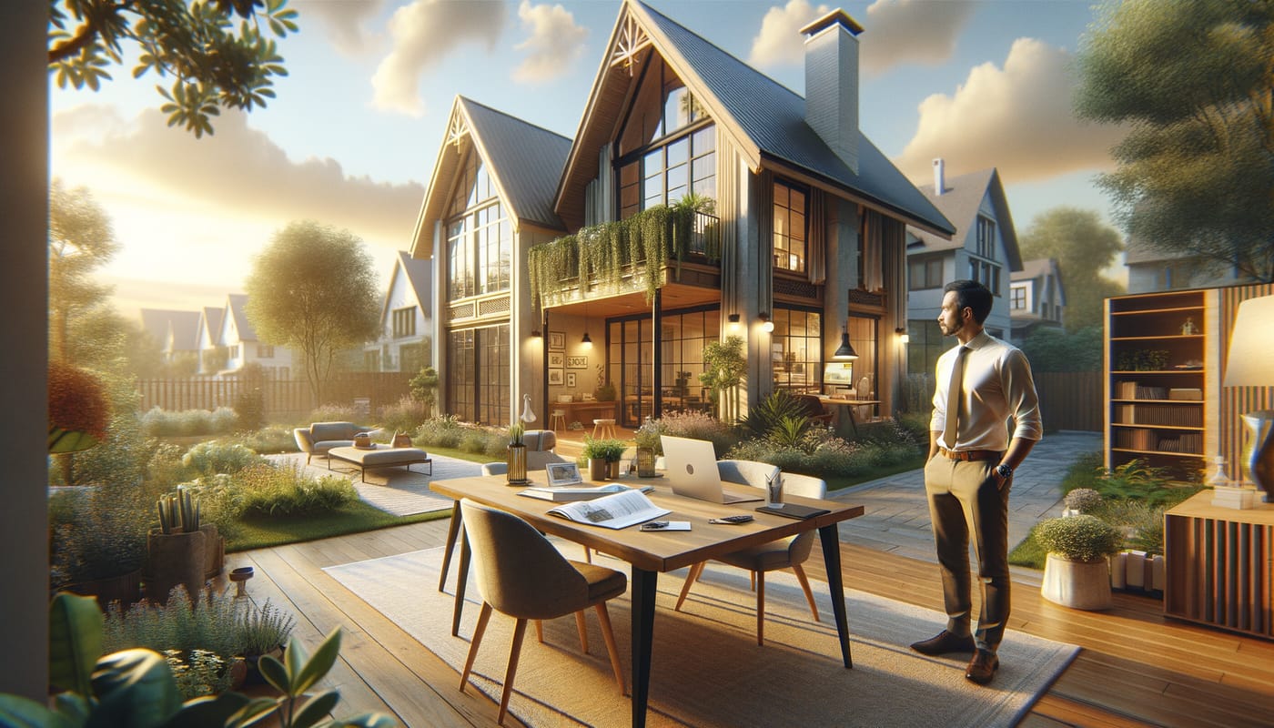 Photorealistic real estate  featured image representing 
